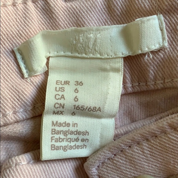 Pink Denim Shorts - Picture 3 of 3